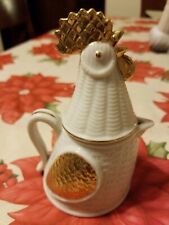 Vintage 18K Gold Decorated Rooster Creamer  picture
