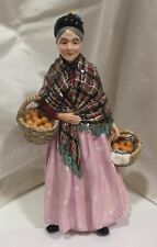 VINTAGE ROYAL DOULTON HN1759 “ORANGE LADY” FIGURINE – EARLY ISSUE 1938 picture