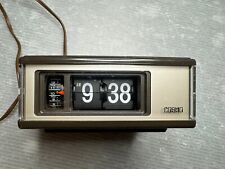 vintage 1970s COSMO F101 lighted alarm FLIP CLOCK picture