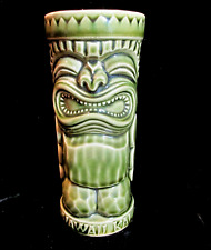 Hawaii Kai Ku Tiki Mug New York City Tiki Bar Original Green Goblet Vintage 60s picture