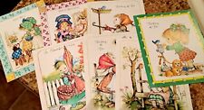 Vtg Adorable 80's Greeting Cards Happy Brthdy, Get Well, Thinking Of You Etc 7 picture