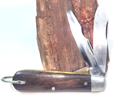 Vtg Colonial Prov USA Lineman Pocket Knife 2 Blades 3 1/2