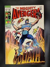 Avengers #63 Marvel Comics 1969 ~ 1st Appearance Clint Barton as Goliath HG picture