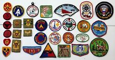 Vintage Boy Scout BSA Patches Ca. 1968-1971 31 Patches Mostly Indiana. picture