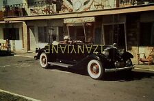 1C18 ORIGINAL KODACHROME 35MM CLASSIC CAR PACKARD In front OLD HOTEL 1950s picture