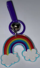OOAK Rainbow Clip On Bell Charm Custom For 80s Necklace picture