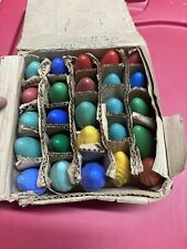 Vintage C-9 1/2 Spiral Christmas Light Bulbs Mixed Box picture