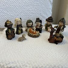 Family Christian Stores Nativity Set Children's Christmas 9 Pieces NO BOX picture