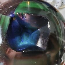 4200g RARE Natural blue Volcanic Rock agate Sphere Quartz Crystal Ball Healing picture