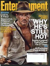 ENTERTAINMENT WEEKLY Indiana Jones Beyonce Rihanna Dylan Clarkson ++ 3/14 2008 picture