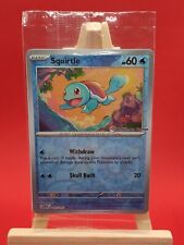 Squirtle 007/165 POKÉMON CENTER Exclusive 151 Holo Promo Pokemon Card * Sealed * picture