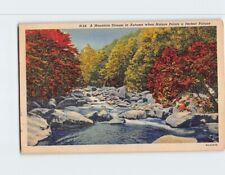 Postcard A Mountain Stream in Autumn when Nature Paints a Perfect Picture picture