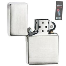 Zippo 1935.25 brushed chrome Lighter + FLINT PACK picture