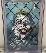 DARK KNIGHT 3 THE MASTER RACE 4 CGC SS 9.8 3X SIGNED LEE, SINCLAIR & WILLIAMS picture