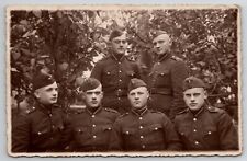 RPPC Latvian Soldiers Young Named Uniform Company or Regiment 12 Postcard J21 picture
