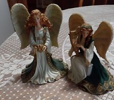 Set Of 2 Angels~May you Carry a song in your heart~ Hamilton Co picture