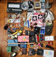 Vintage Junk Drawer Treasure Lot Trinkets Collectibles Jewelry Fun Stuff picture