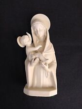 Vintage Virgin Mary Madonna and Baby Jesus Porcelain Figurine ART Japan 6