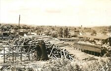 Postcard RPPC 1940s Washington Centralia Sawmill logging lumber 23-13893 picture
