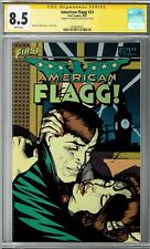 American Flagg #24 CGC SS 8.5 (Sep 1985, First Comics) Signed by Howard Chaykin picture