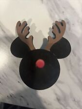 Christmas Mickey Mouse Rudolph the Red Nose Reindeer Antenna Topper - DISNEYLAND picture