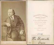 Charles Loyson, Said Father Hyacinth Vintage CDV Albumen Business Card,Charles picture