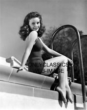 1945 BATHING BEAUTY ACTRESS JEANNE CRAIN SWIMSUIT 8X10 PHOTO CHEESECAKE PINUP picture
