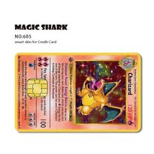 Credit Card SMART Sticker Charizard Base Set Pokémon Card Decal picture