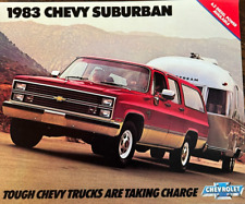 Vintage 1983 Chevrolet Suburban  Sales Brochure ~   Chevy Automobile picture