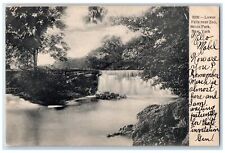 c1905's Lower Falls Near Zoo Lake Forest Stones Bronx Park New York NY Postcard picture