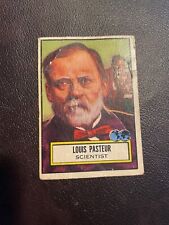 Louis Pasteur Topps Look ’n See Secret Question Answer 1952 picture