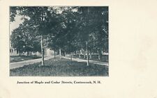 CONTOOCOOK NH – Maple and Cedar Streets Junction – udb (pre 1908) picture