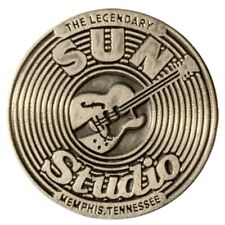 The Legendary Sun Studio Memphis Tennessee Guitar Travel Souvenir Pin picture