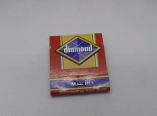 Vintage Diamond Matchbook Match Box  Matches picture