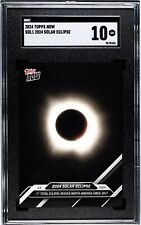 2024 Topps Now TOTAL SOLAR ECLIPSE Card #SOL1 - Graded GEM-MINT 10 SGC 10 picture