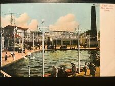 Vintage Postcard 1901-07 White City Roller Coaster, New Haven, Connecticut (CT) picture
