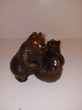 Boma Canada Grizzly Bear Couple Figurine Made In Canada picture