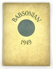 Babson Institute School Yearbook 1949 The Babsonian, Babson Park Massachusetts picture