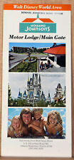 1970s Vintage Pamphlet Howard Johnson Motor Lodge Walt Disney World Area Orlando picture