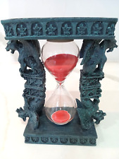 GOTHIC SAND TIMER HOURGLASS Dragon FANTASY, INVERTIBLE 5 3/4