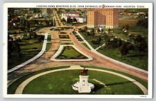 Postcard Sherman Park - Houston Texas picture