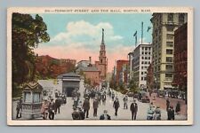1920s Boston Massachusetts Vintage Postcard picture