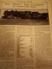 Sa37 Ephemera 1920s article the golden arrow of France famous train  picture