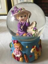 SIMSON Musical LITTLE ONES Glitter SNOW Water GLOBE Age 4 Play HAPPY BIRTHDAY 6