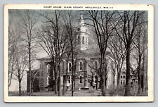 Neillsville Wisconsin Clark County Courthouse WI Postcard picture