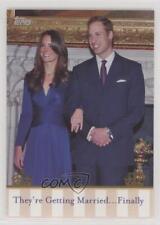 2011 Topps Royal Wedding Kate Middleton Prince William #1 2ra picture