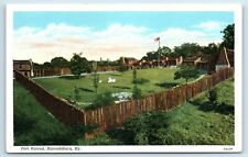 Postcard Fort Harrod, Harrodsburg, Kentucky KY J87 picture