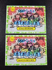 SP Green Ramones Rockaway Beach Sheena is a Punk Rocket Card Garbage Pail Kids picture