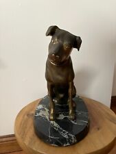 Rare Vintage Nipper RCA Metal Dog Sculpture W.L. Stensgaard & Associates Display picture