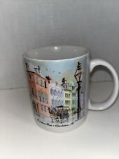 Vintage Souvenir Mug Charleston South Carolina Rainbow Row picture